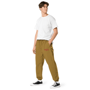 Awareness Boutique Red Ribbon Recycled Tracksuit Pants - Awareness Boutique