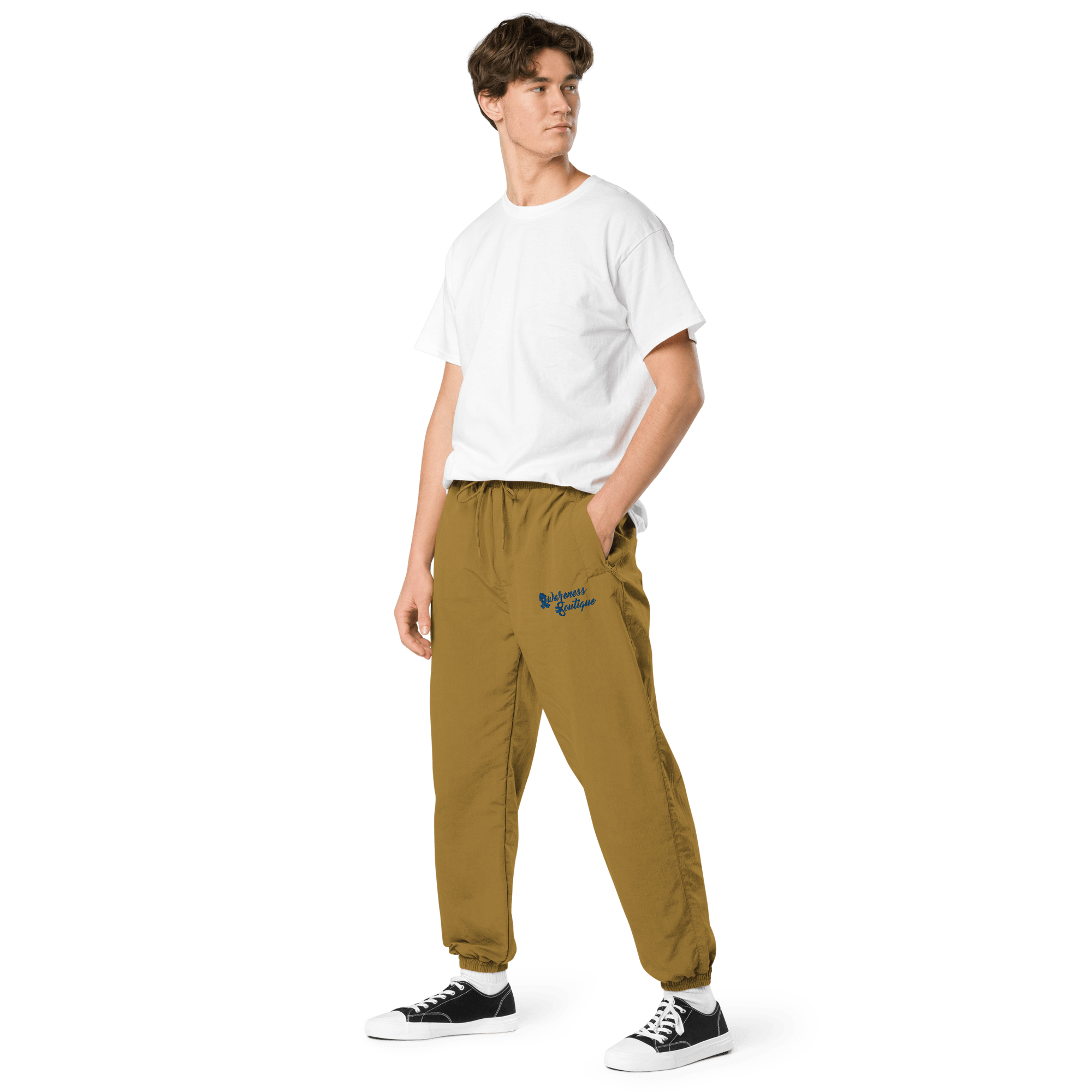 Awareness Boutique Royal Blue Recycled Tracksuit Pants - Awareness Boutique